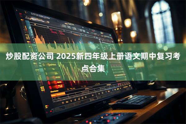 炒股配资公司 2025新四年级上册语文期中复习考点合集